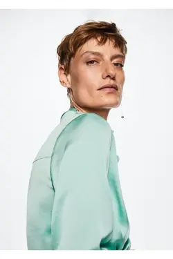 پیراهن ساتن روان - یاری شاپ