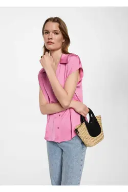 پیراهن ساتن روان - یاری شاپ