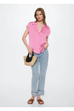 پیراهن ساتن روان - یاری شاپ