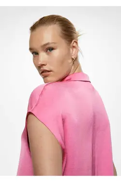 پیراهن ساتن روان - یاری شاپ