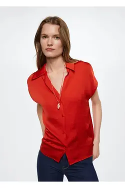 پیراهن ساتن روان - یاری شاپ