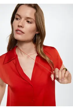 پیراهن ساتن روان - یاری شاپ