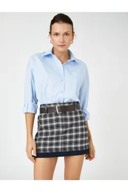 پیراهن سایز بزرگ با جیب - یاری شاپ