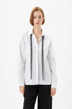 پیراهن سفید زنانه - یاری شاپ