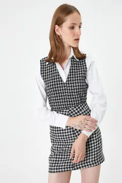 پیراهن سفید زنانه - یاری شاپ