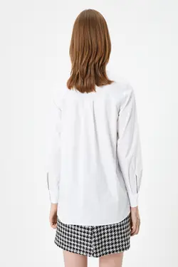 پیراهن سفید زنانه - یاری شاپ