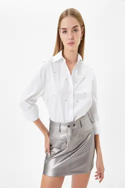 پیراهن سفید زنانه - یاری شاپ