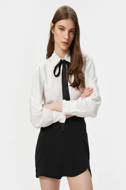 پیراهن سفید زنانه - یاری شاپ