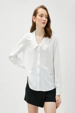 پیراهن سفید زنانه - یاری شاپ