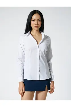 پیراهن سفید زنانه - یاری شاپ