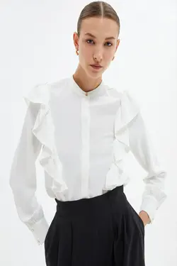 پیراهن سفید زنانه - یاری شاپ