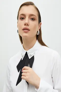 پیراهن سفید زنانه - یاری شاپ