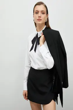 پیراهن سفید زنانه - یاری شاپ