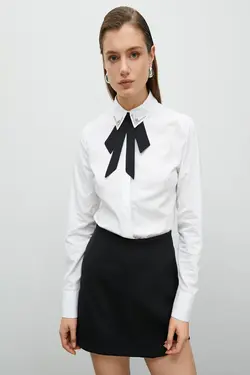 پیراهن سفید زنانه - یاری شاپ