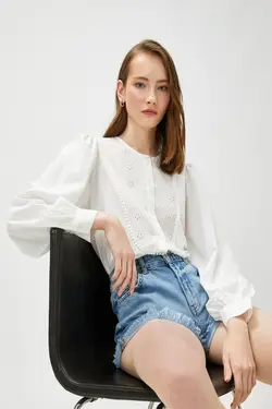 پیراهن سفید زنانه - یاری شاپ