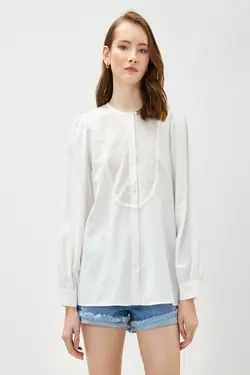 پیراهن سفید زنانه - یاری شاپ