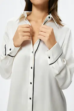 پیراهن سفید زنانه - یاری شاپ