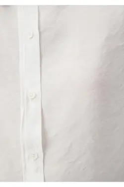 پیراهن سفید لمسی لوکس لوکس فیت 122854-34519 - یاری شاپ