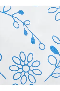 پیراهن سنتی موتیف پنبه ای Relax Fit - یاری شاپ