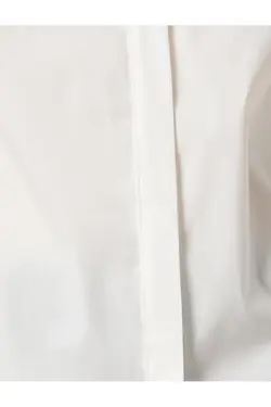 پیراهن سنگی آستین بلند با جزئیات کنتراست - یاری شاپ