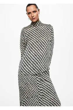 پیراهن شطرنجی با جزئیات - یاری شاپ