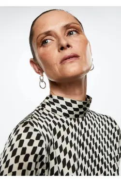 پیراهن شطرنجی با جزئیات - یاری شاپ