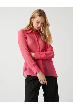 پیراهن شیفون آستین بلند - یاری شاپ