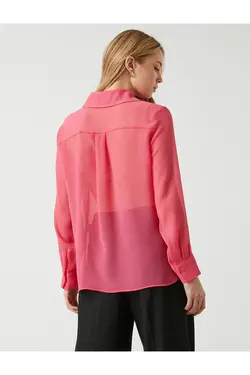 پیراهن شیفون آستین بلند - یاری شاپ