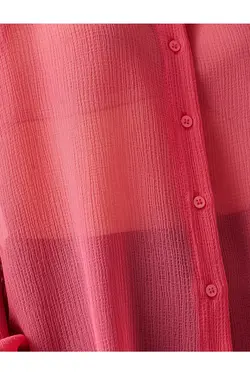 پیراهن شیفون آستین بلند - یاری شاپ