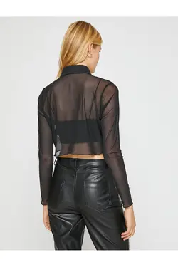 پیراهن شیفون کراپ - یاری شاپ