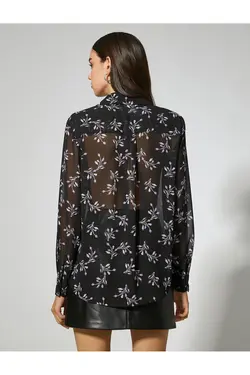 پیراهن شیفون گلدار - یاری شاپ