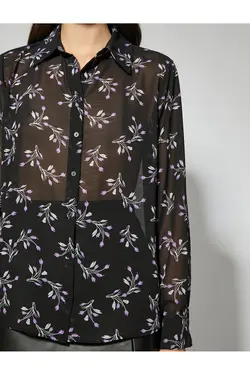 پیراهن شیفون گلدار - یاری شاپ