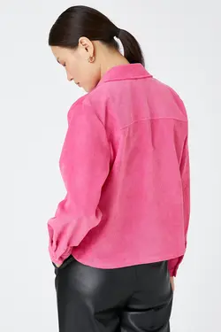 پیراهن صورتی زنانه 3WAK50051PW - یاری شاپ