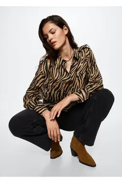 پیراهن طرح دار حیوانات - یاری شاپ