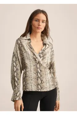 پیراهن طرح دار از پوست مار - یاری شاپ