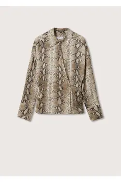 پیراهن طرح دار از پوست مار - یاری شاپ