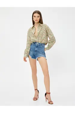 پیراهن طرح دار معتبر Relax Fit - یاری شاپ