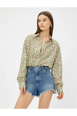 پیراهن طرح دار معتبر Relax Fit - یاری شاپ