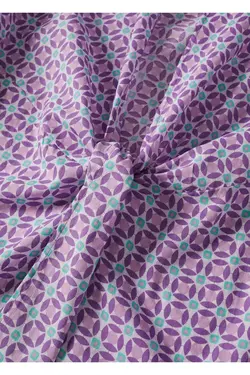 پیراهن طرح دار هندسی - یاری شاپ