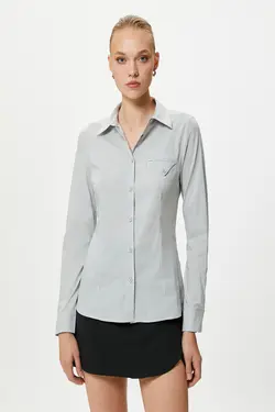 پیراهن طوسی زنانه - یاری شاپ