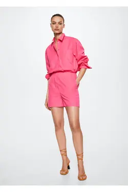 پیراهن فوشیا زنانه - یاری شاپ