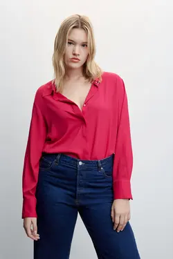 پیراهن فوشیا زنانه - یاری شاپ