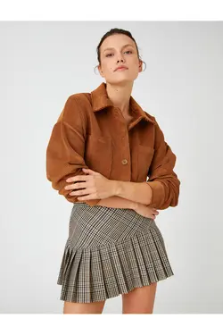 پیراهن کادوی سایز بزرگ با جیب - یاری شاپ