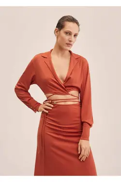 پیراهن کوتاه بند کشی - یاری شاپ