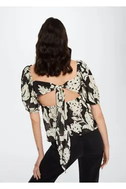 پیراهن گشاد با طرح گل - یاری شاپ