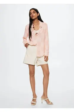 پیراهن گشاد دکمه دار - یاری شاپ