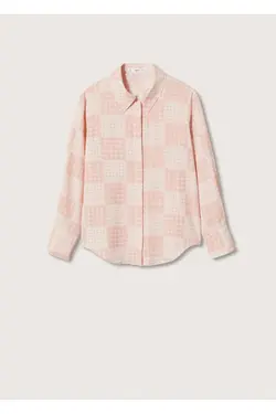 پیراهن گشاد دکمه دار - یاری شاپ