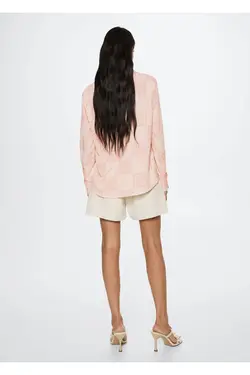 پیراهن گشاد دکمه دار - یاری شاپ