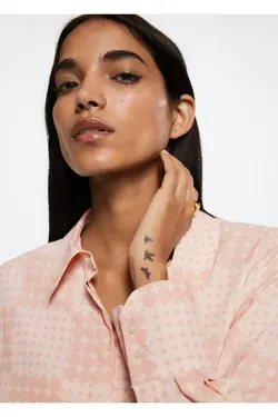 پیراهن گشاد دکمه دار - یاری شاپ