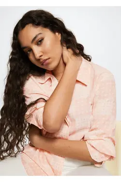 پیراهن گشاد دکمه دار - یاری شاپ